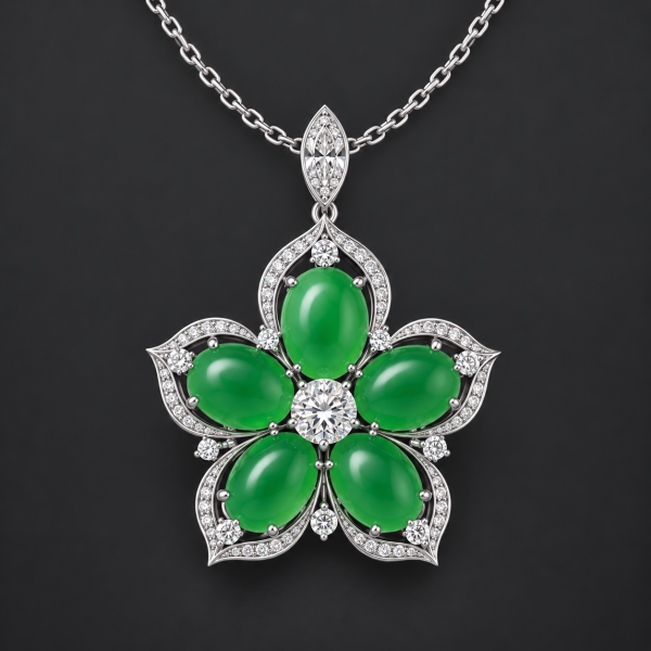 女墜→有色.半寶.翡翠 